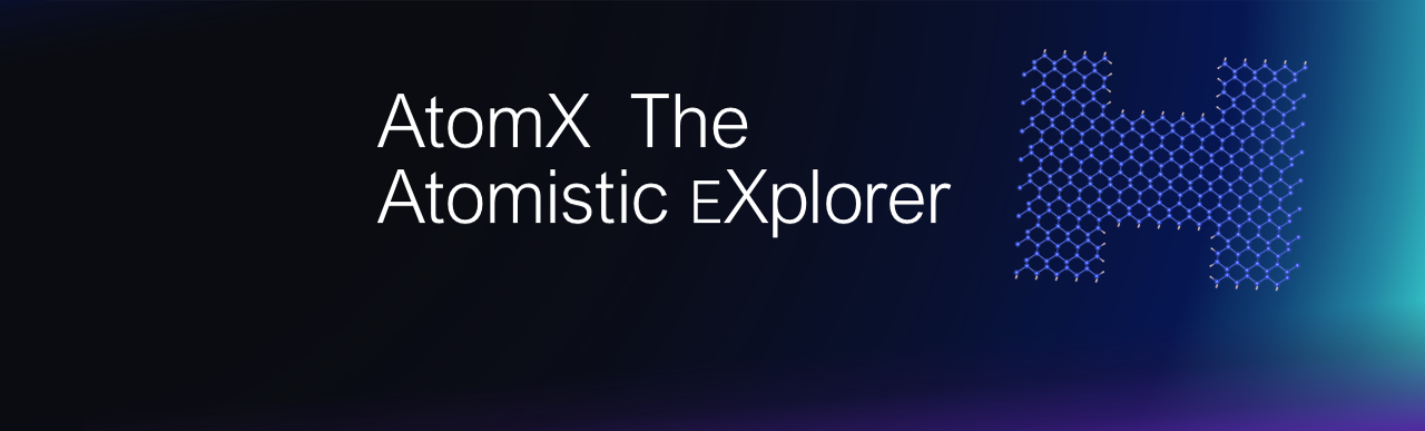AtomX  The Atomistic eXplorer